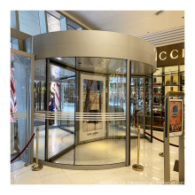 Factory Direct High Quality Smart 3 Wings Automatic Revolving Door for Hotel